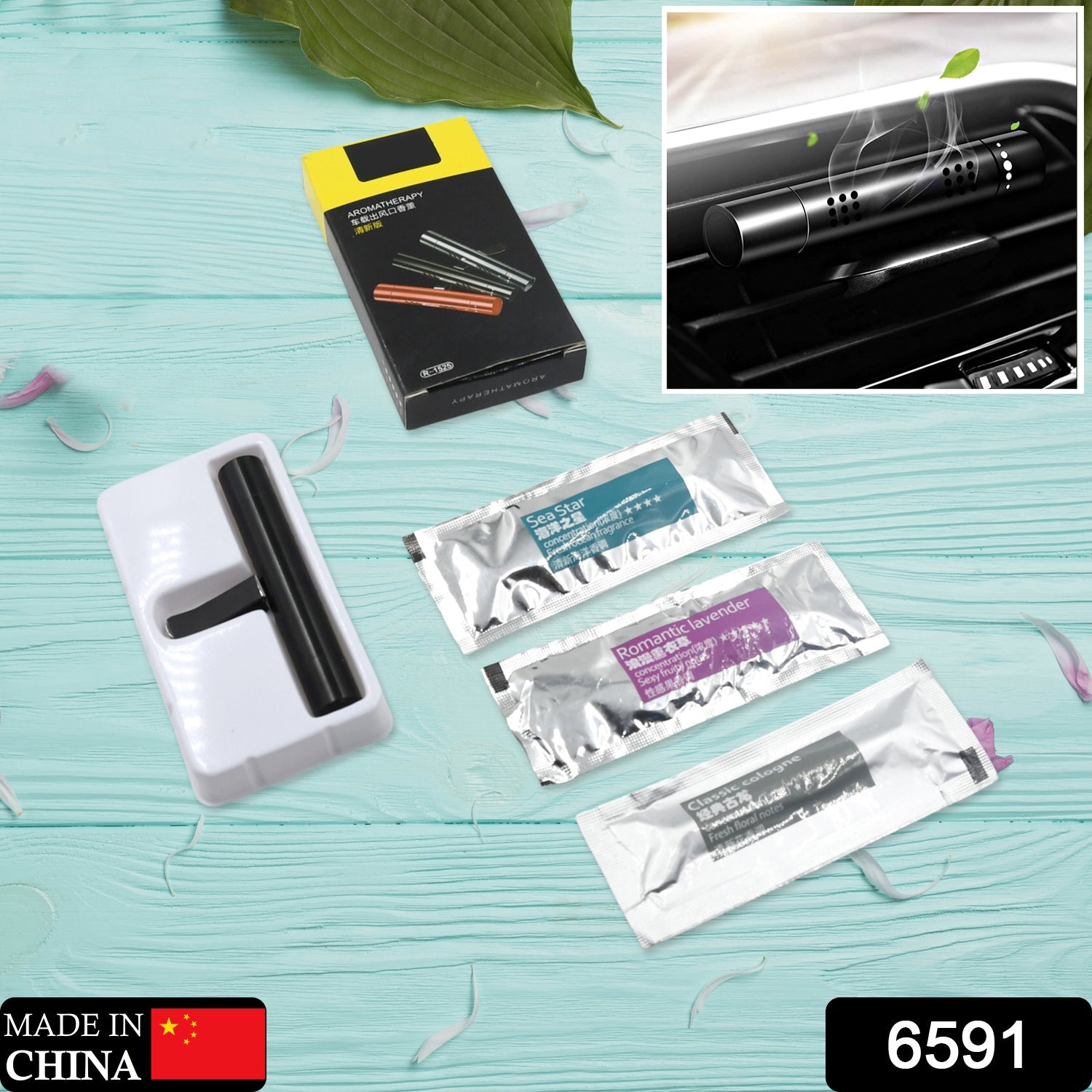 6591 Car Air Perfume For AC Vent - New Long Lasting And Sweet Fragrances with Rotating Flow Control - Magnetic, Ocean, Lavender, Cologne, Lemon - Interior Accessories For Car 6591 Car Air Perfume For AC Vent - New Long Lasting And Sweet Fragrances with Rotating Flow Control - Magnetic, Ocean, Lavender, Cologne, Lemon - Interior Accessories For Car